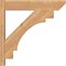 Ekena Millwork Merced Slat Smooth Outlooker, Western Red Cedar, 5 1/2"W x 24"D x 24"H OUT06X24X24MRC06SWR - alternate 4